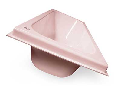 розовый Акриловый вкладыш в ванну